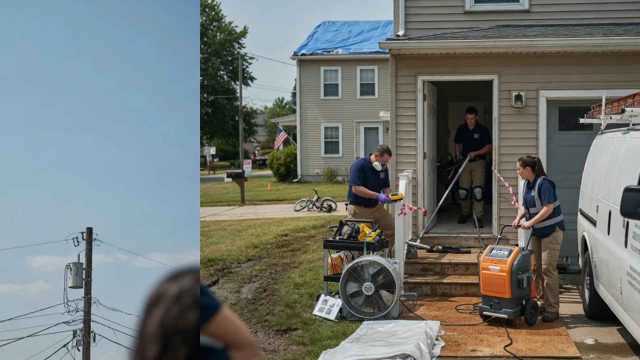 Water Damage Repair in Constantine, MI near me
